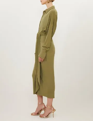 Rochie medie Karen Millen, verde Verde