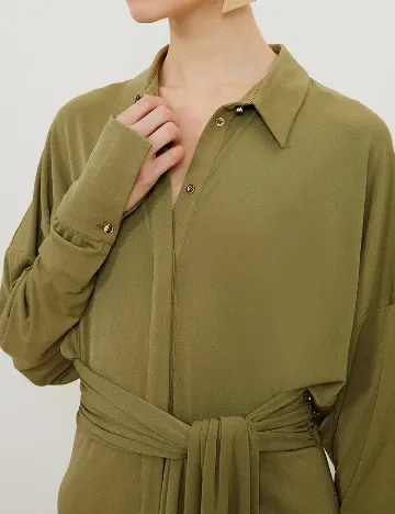 Rochie medie Karen Millen, verde Verde