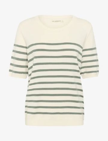 Bluza Love Copenhagen, ecru/verde