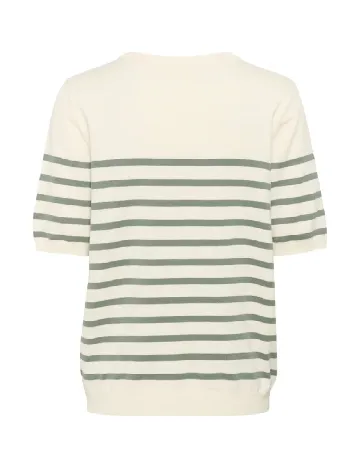 Bluza Love Copenhagen, ecru/verde Alb