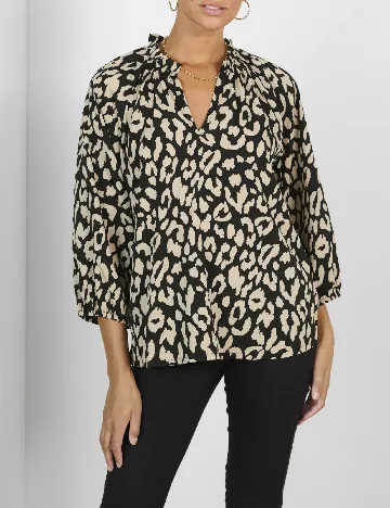 Bluza Kaffe, animal print Animal print