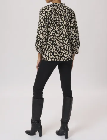 Bluza Kaffe, animal print Animal print