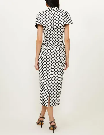 Rochie medie Karen Millen, alb/negru Alb