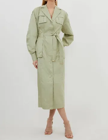 Rochie medie Karen Millen, verde Verde