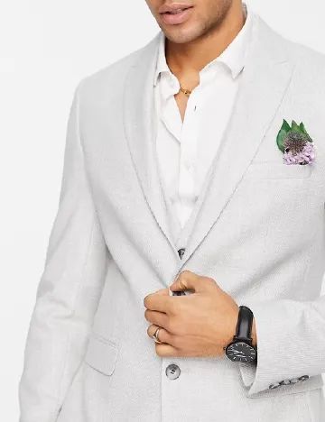 Sacou ASOS, gri Gri