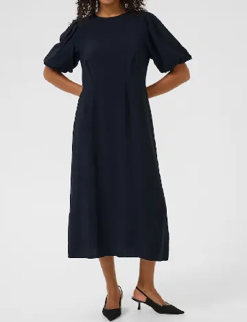 Rochie medie Kaffe, negru Negru