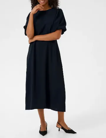 Rochie medie Kaffe, negru Negru