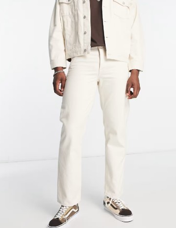Blugi ASOS, crem