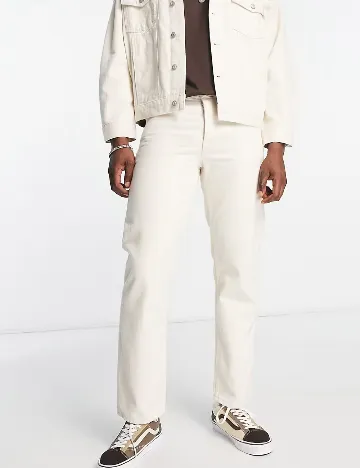 Blugi ASOS, crem Crem