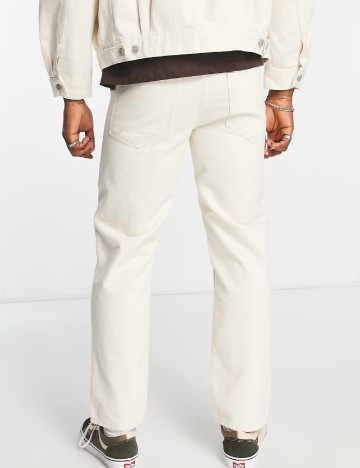 Blugi ASOS, crem