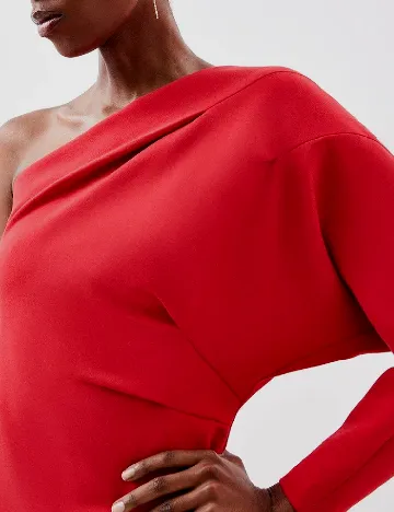 Rochie scurta Karen Millen, rosu Rosu