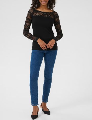 Bluza Kaffe, negru