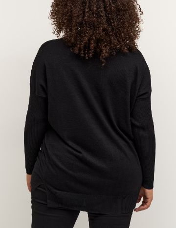 Bluza Kaffe Curve, negru