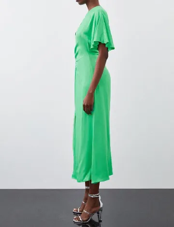 Rochie medie Karen Millen, verde Verde