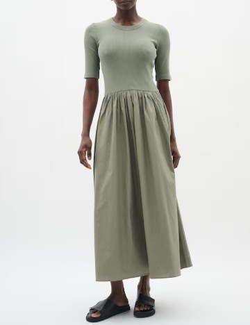 Rochie lunga InWear, verde