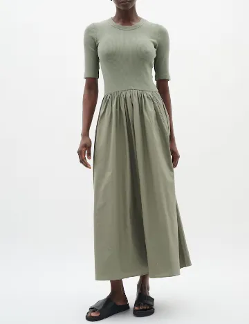 Rochie lunga InWear, verde Verde