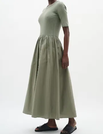 Rochie lunga InWear, verde Verde