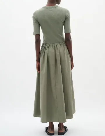 Rochie lunga InWear, verde Verde