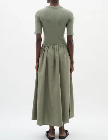 Rochie lunga InWear, verde Verde
