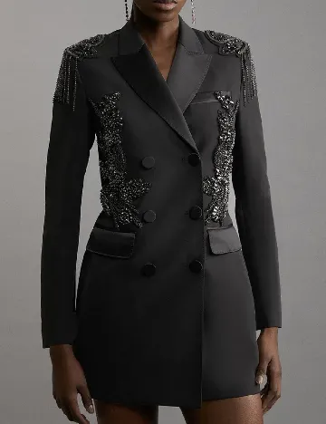 Rochie scurta Karen Millen, negru Negru