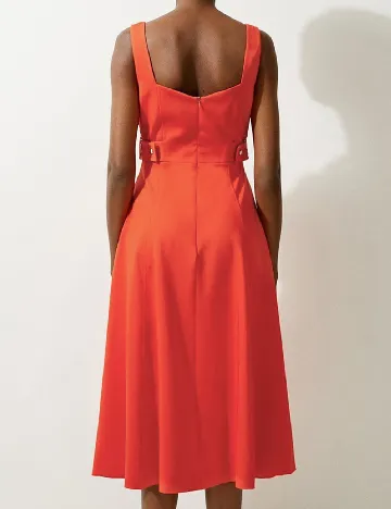 Rochie medie Karen Millen, portocaliu Portocaliu