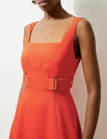 Rochie medie Karen Millen, portocaliu Portocaliu