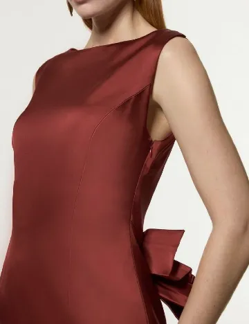 Rochie medie Karen Millen, caramiziu Maro