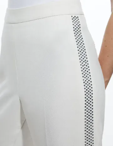 Pantaloni Karen Millen, alb Alb