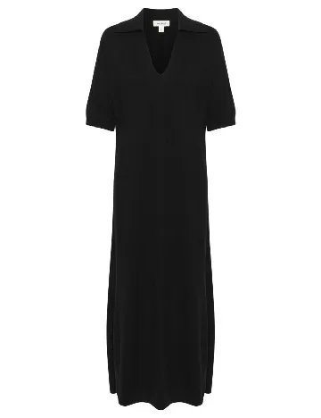 Rochie lunga Soaked In Luxury, negru Negru