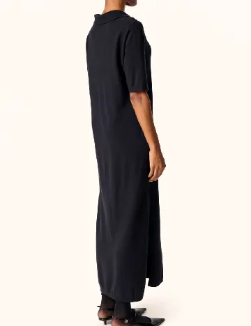 Rochie lunga Soaked In Luxury, negru Negru