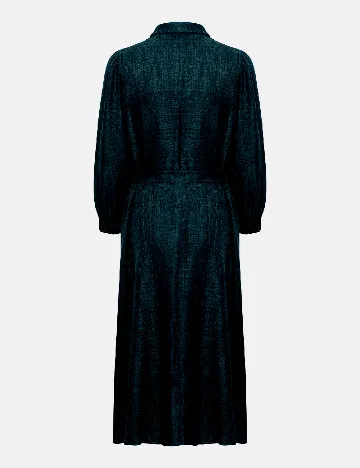 Rochie medie Kaffe, verde inchis Verde