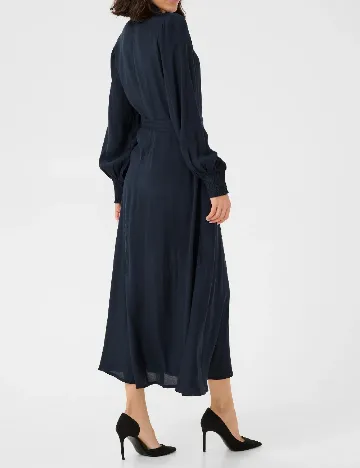 Rochie medie Kaffe, bleumarin Albastru