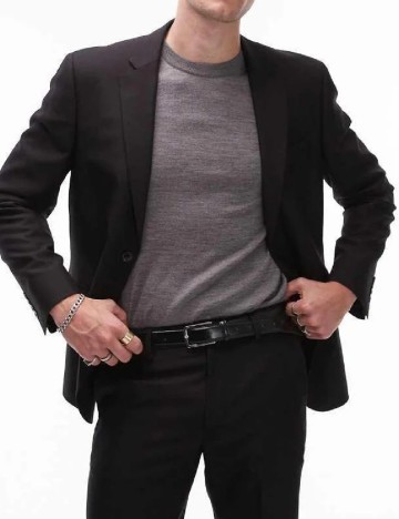 Sacou Topman, negru