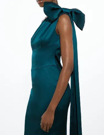 Rochie medie Karen Millen, turcoaz Albastru