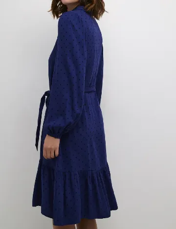 Rochie medie Kaffe, albastru Albastru