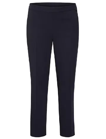 Pantaloni Kaffe Curve, bleumarin Albastru