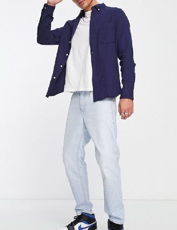 Camasa ASOS, bleumarin