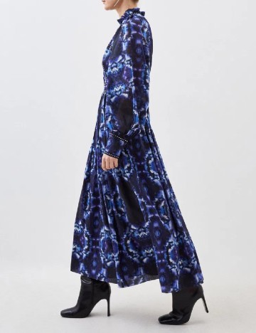 Rochie lunga Karen Millen, albastru