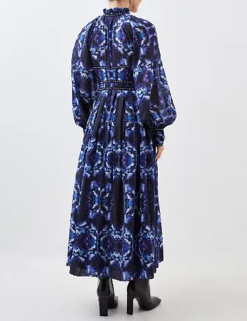Rochie lunga Karen Millen, albastru Albastru