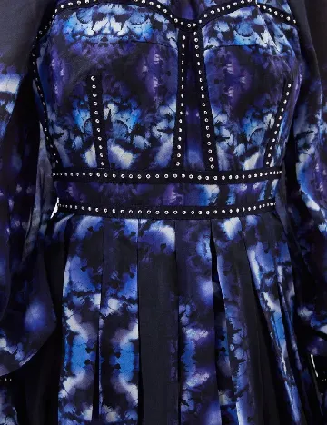 Rochie lunga Karen Millen, albastru Albastru