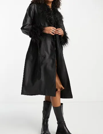 Trench UrbanCode, negru Negru