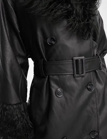 Trench UrbanCode, negru Negru