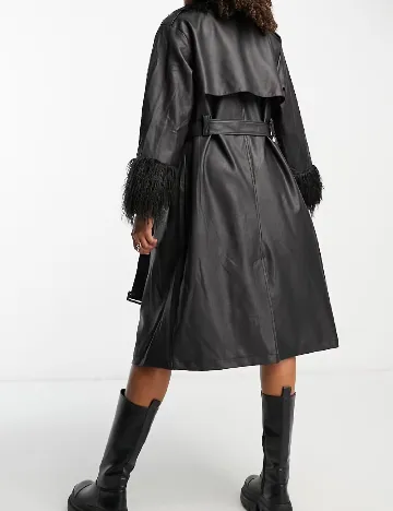 Trench UrbanCode, negru Negru