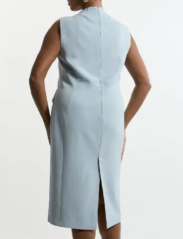 Rochie medie Karen Millen Plus Size, albastru Albastru