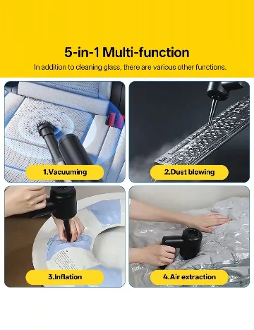 Aspirator de mana SHEIN, negru Negru