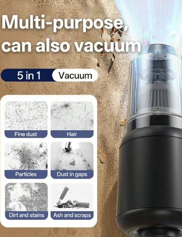 Aspirator de mana SHEIN, negru