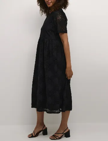 Rochie medie Culture, negru Negru
