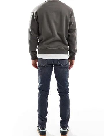 Blugi ASOS, albastru Albastru