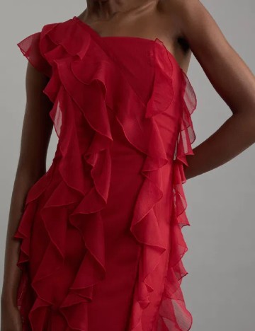 Rochie scurta Karen Millen, rosu