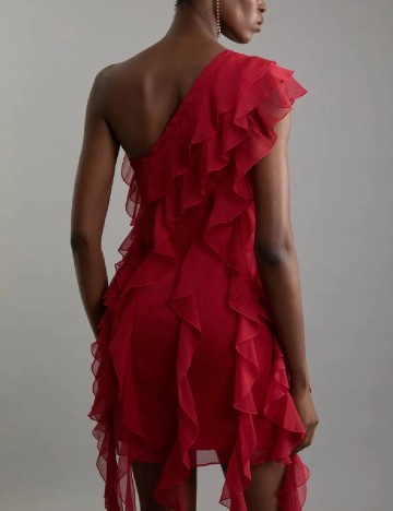 Rochie scurta Karen Millen, rosu